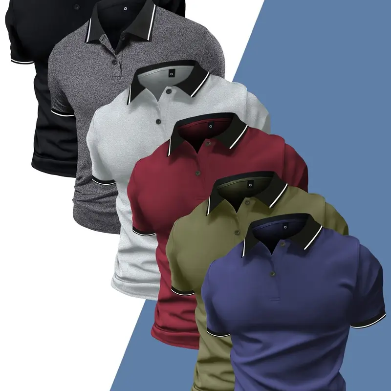 Style classique : ensemble polo 5 pièces